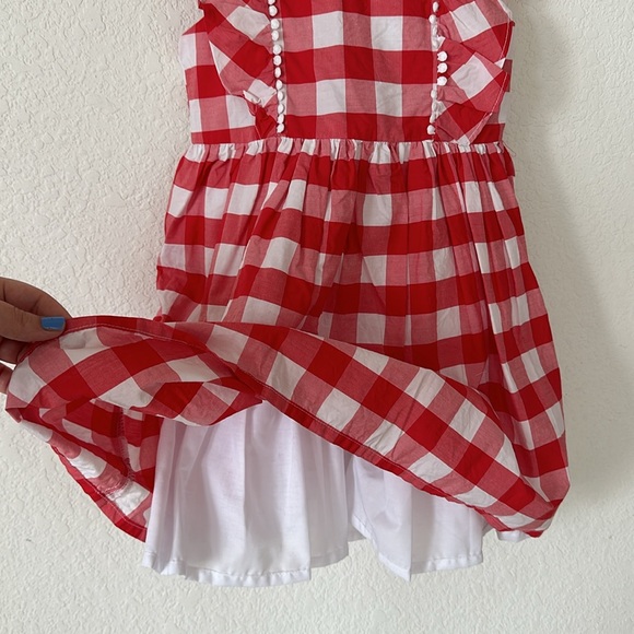 Max Studio • Checkered Ruffle Dress - Picture 3 of 5